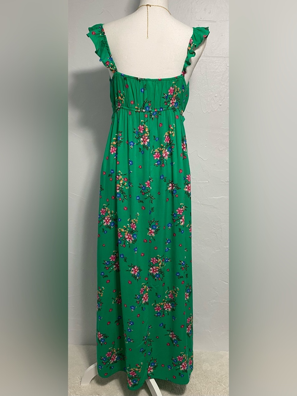 Kingston Green Floral Dress - Picture 3 of 11